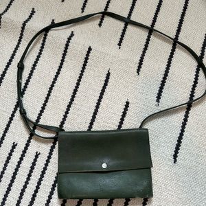 Shingle Detroit leather bag